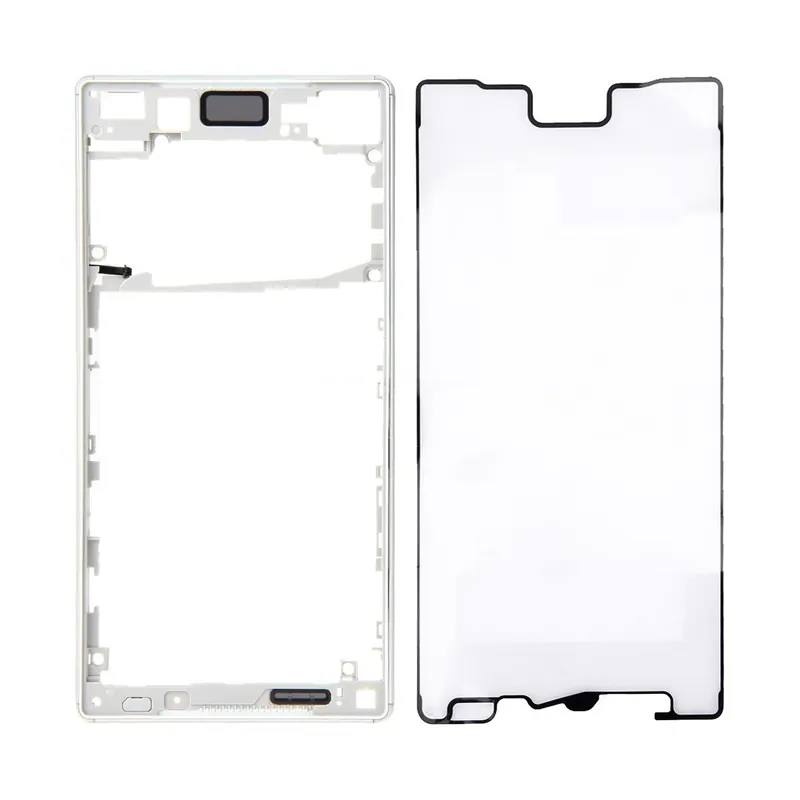 Front Bezel for Sony Xperia Z5 (Dual SIM Card Version) (Silver) — image 1