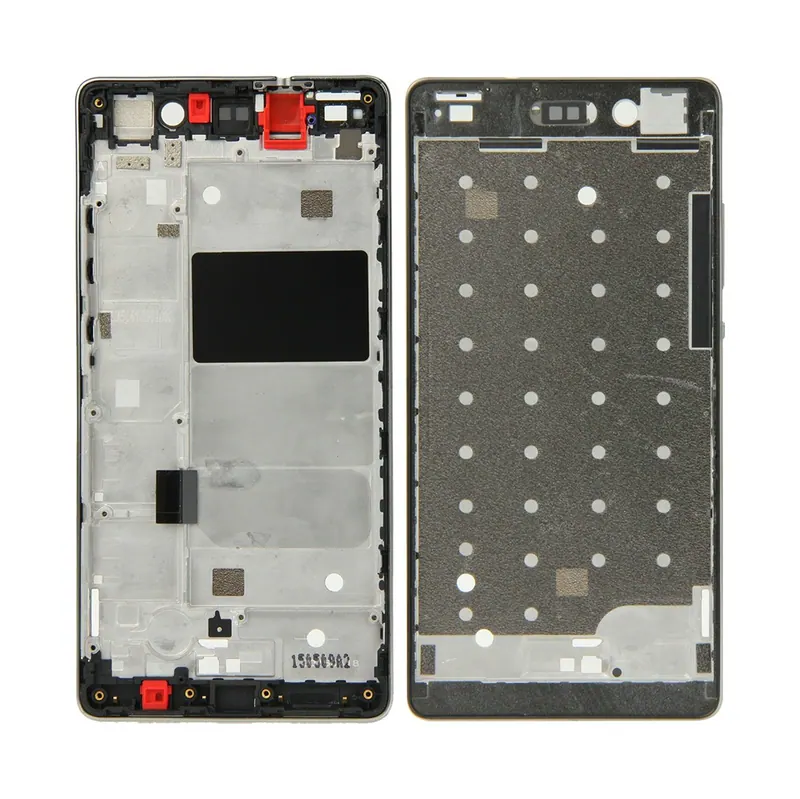 For Huawei P8 Lite Front Housing LCD Frame Bezel Plate(Black) — image 1
