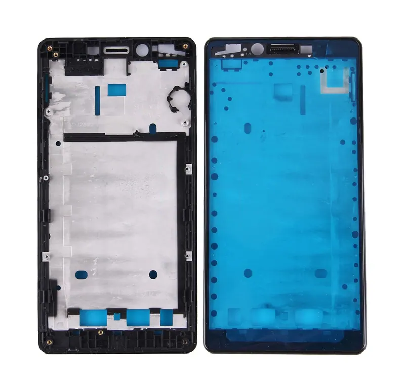For Xiaomi Redmi Note (4G Version) Front Housing LCD Frame Bezel(Black) — image 1