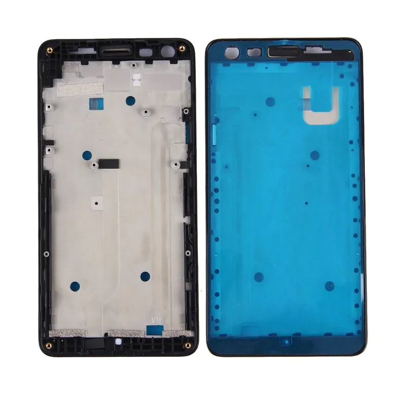 For Xiaomi Redmi 2 Front Housing LCD Frame Bezel(Black) — image 1