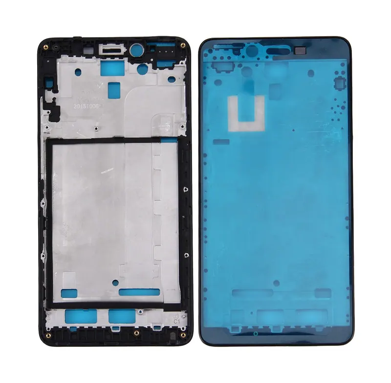 For Xiaomi Redmi Note 2 Front Housing LCD Frame Bezel(Black) — image 1