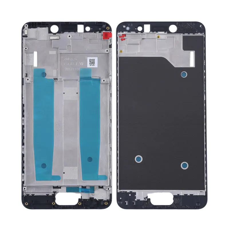 Front Housing LCD Frame Bezel Plate for Asus Zenfone 4 Max ZC520KL X00HD(Black) — image 1