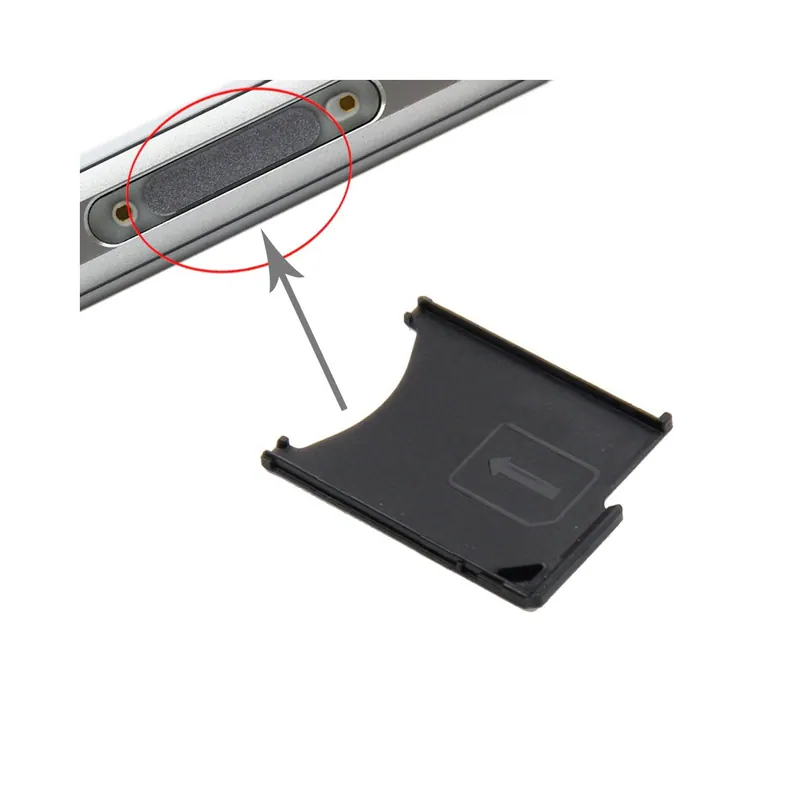 Card Tray for Sony Xperia Z / L36h(Black) — image 1