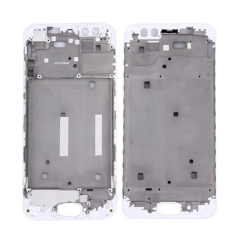 For Vivo X9 Front Housing LCD Frame Bezel Plate(White) — image 1