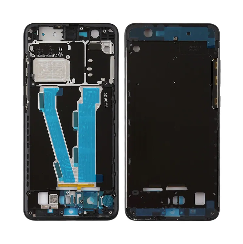 Middle Frame Bezel Plate with Side Keys for Xiaomi Note 3(Black) — image 1