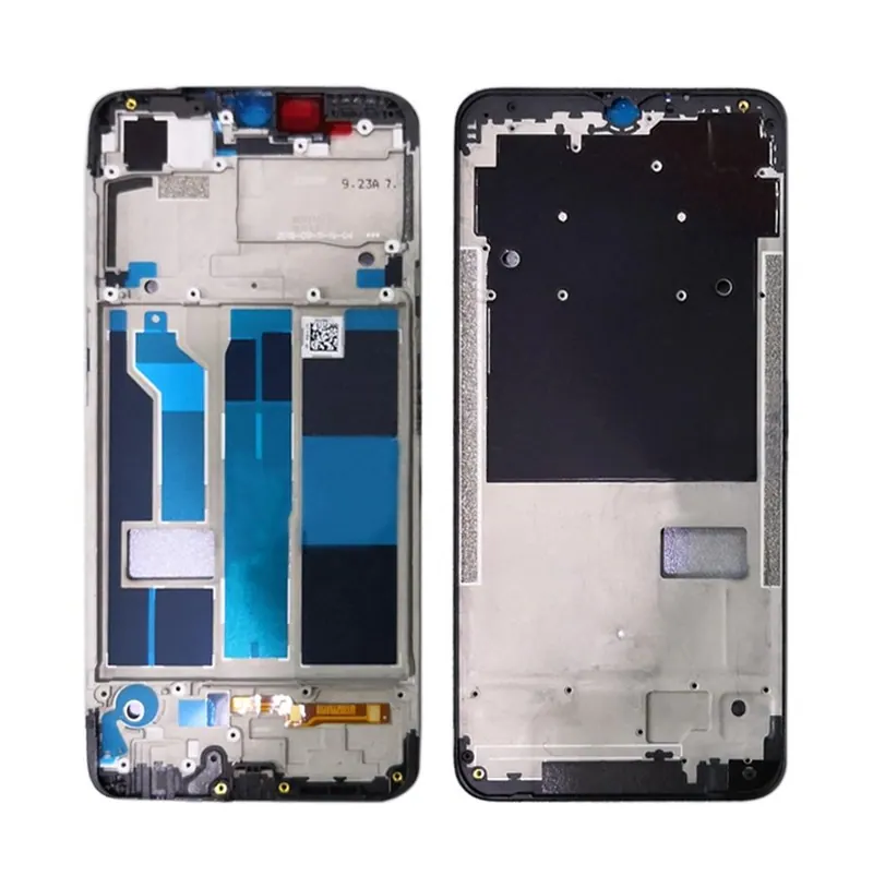 For OPPO K1 Front Housing LCD Frame Bezel Plate (Black) — image 1