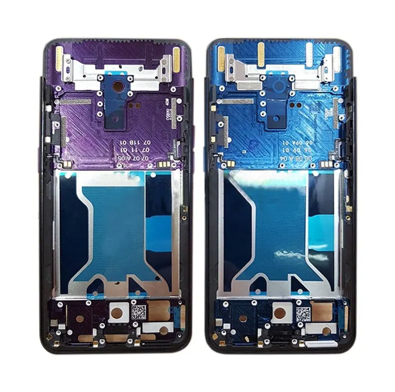 For OPPO Find X Middle Frame Bezel Plate (Black) — image 1
