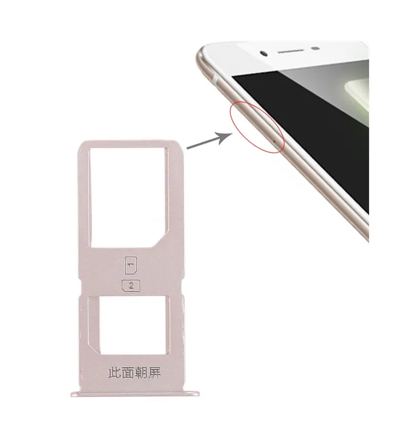 For Vivo X6S Plus 2 x SIM Card Tray (Gold) — image 1