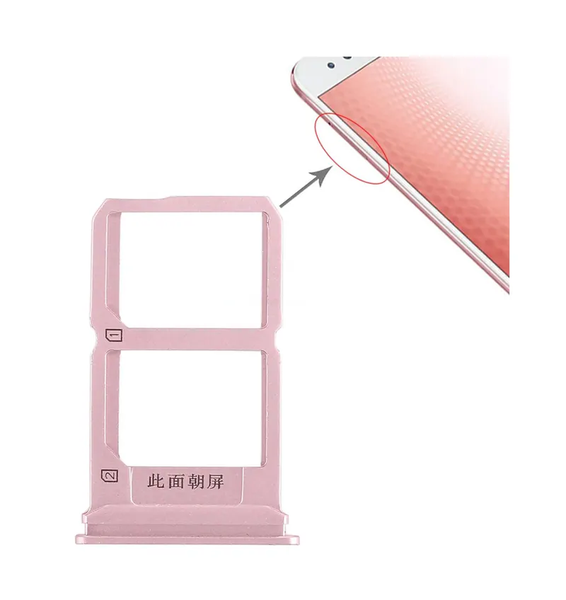 For Vivo X9s Plus 2 x SIM Card Tray (Rose Gold) — image 1