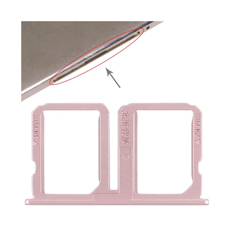 For Vivo Xplay5 2 x SIM Card Tray (Rose Gold) — image 1