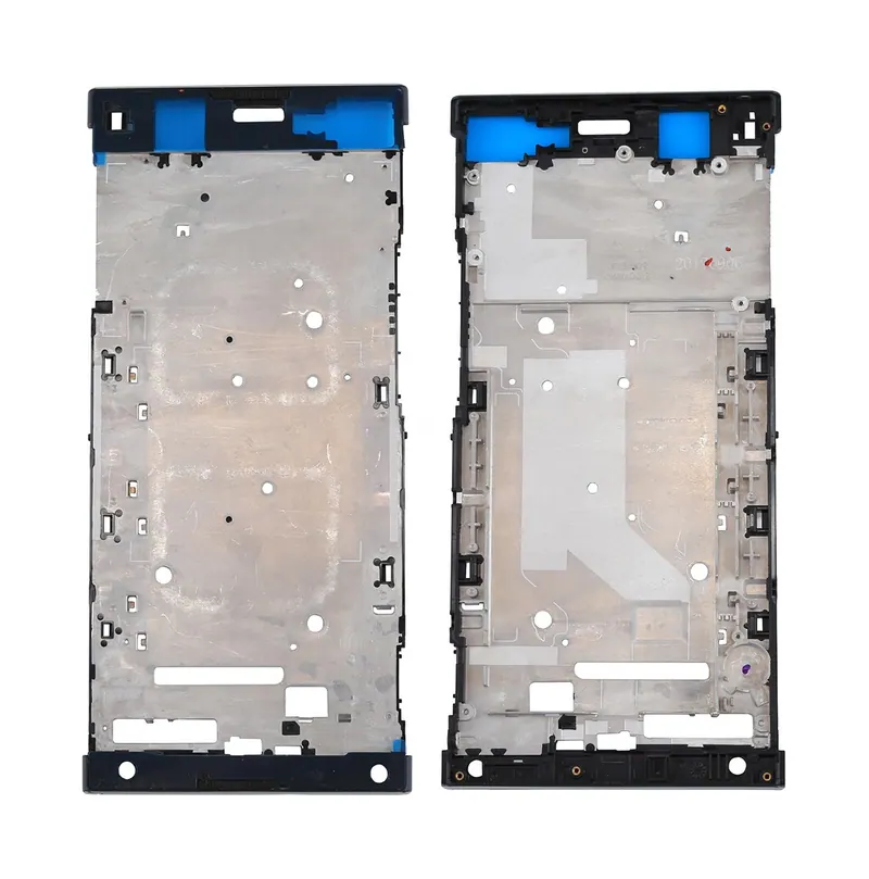 Front Housing LCD Frame Bezel Plate for Sony Xperia XA1 Ultra (Black) — image 1