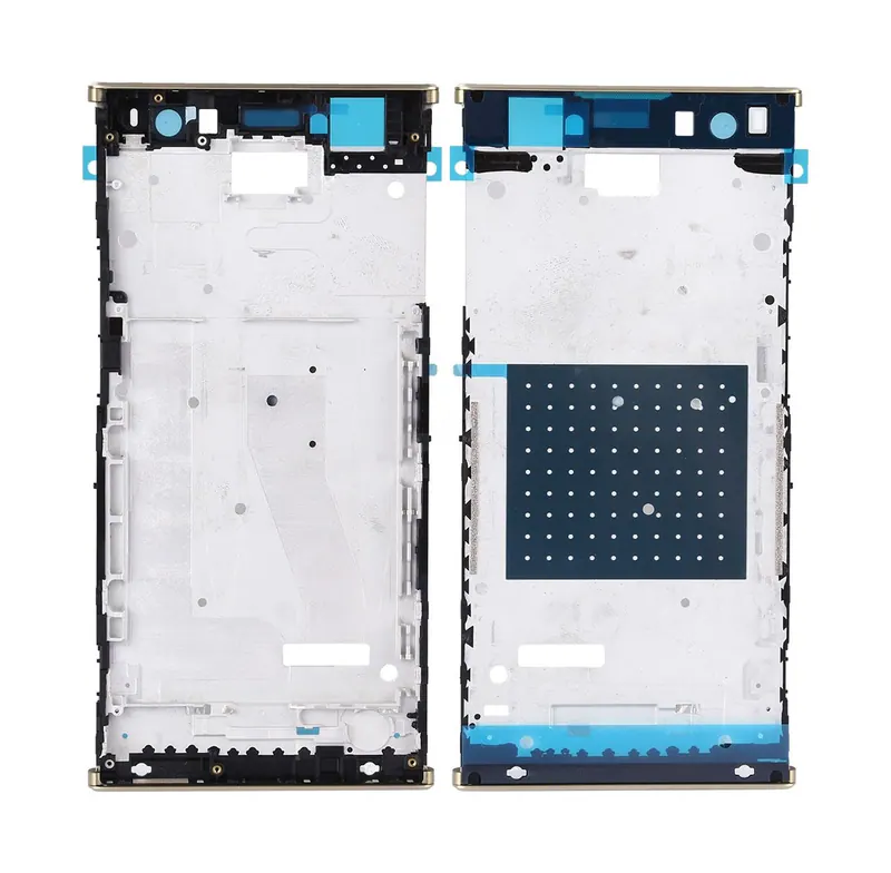 for Sony Xperia XA2 Ultra Front Housing LCD Frame Bezel Plate(Gold) — image 1