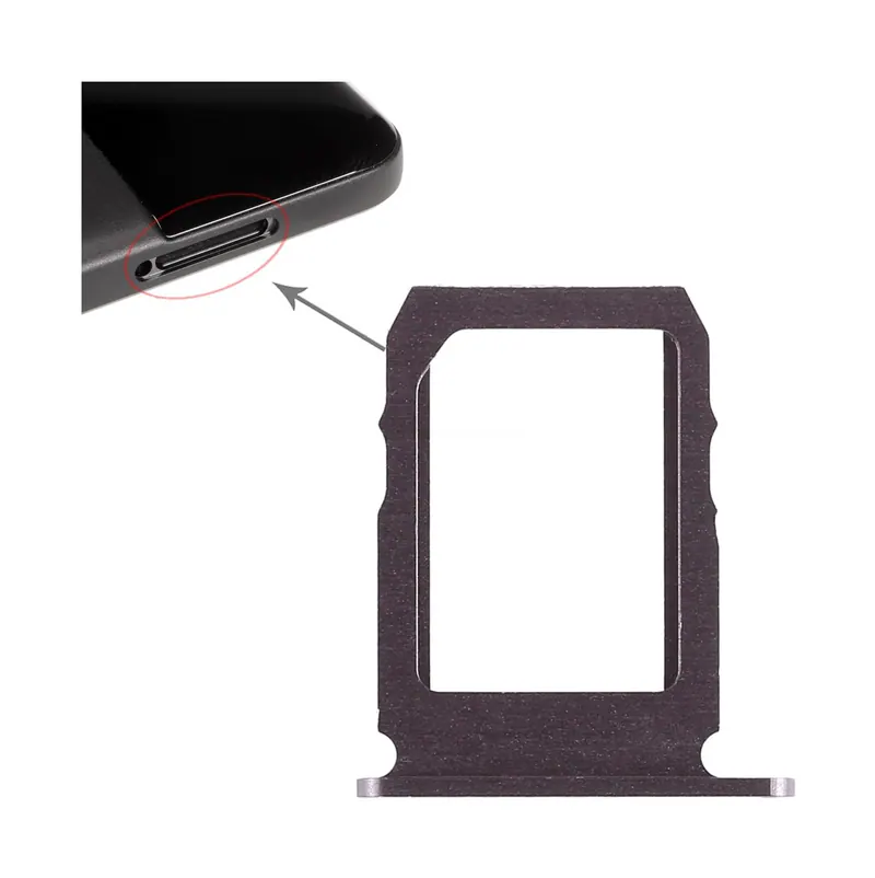 SIM Card Tray for Google Pixel(Black) — image 1