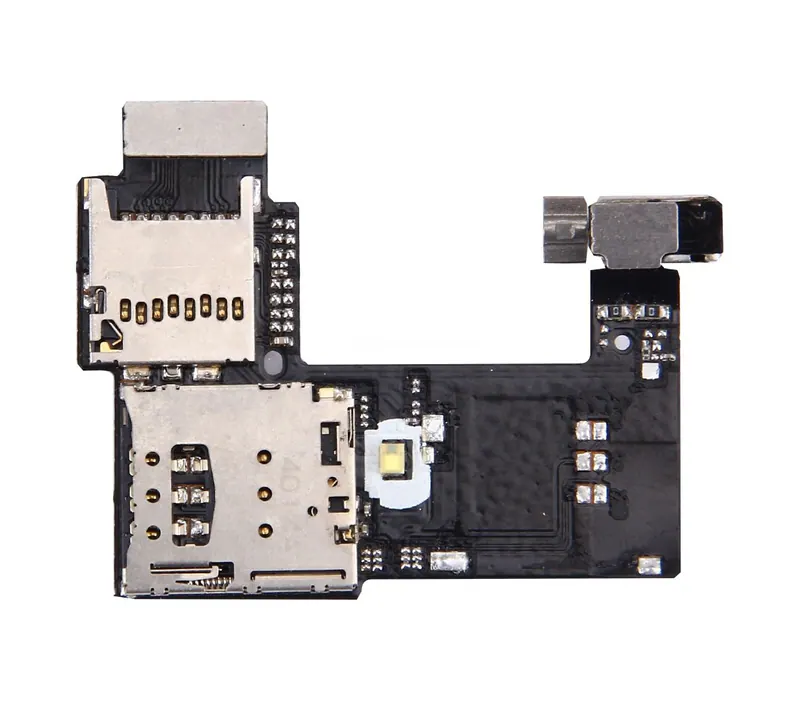 SIM Card Socket + SD Card Socket for Motorola Moto G (2nd Gen.) (Single SIM Version) — image 1
