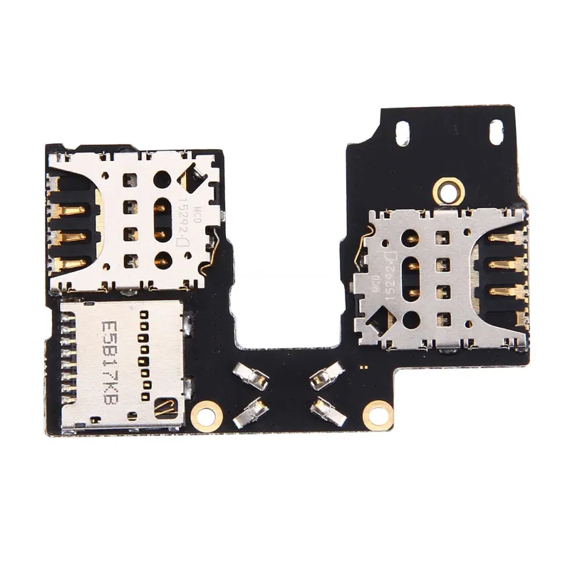 SIM Card Socket + SD Card Socket for Motorola Moto G (3rd Gen.) (Dual SIM Version) — image 1