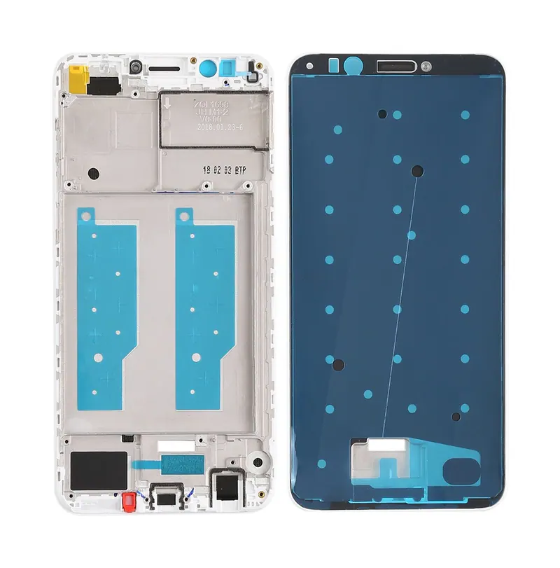 Front Housing LCD Frame Bezel for Huawei Honor Play 7C(White) — image 1