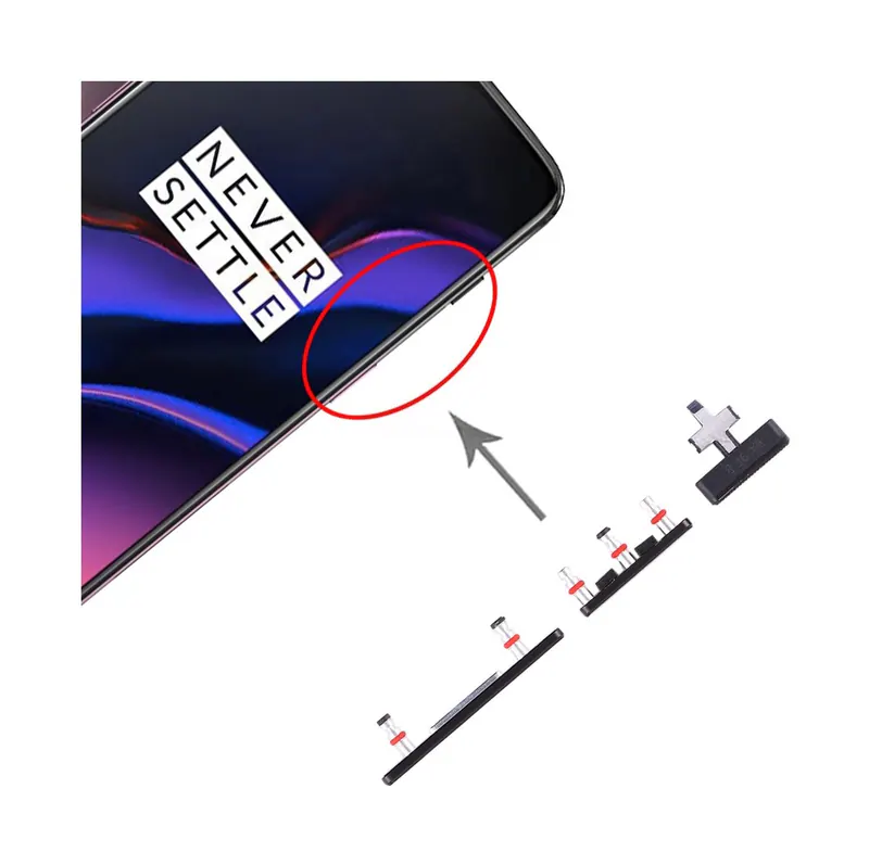 For OnePlus 6T Side Keys (Black) — image 1