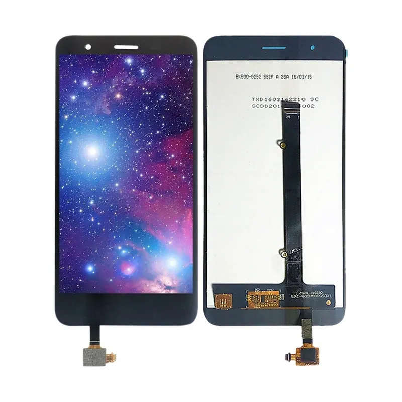 TFT LCD Screen for Tecno W4 with Digitizer Full Assembly (Black) — image 1
