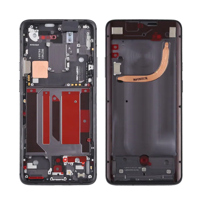 For OnePlus 7 Pro Middle Frame Bezel Plate (Grey) — image 1