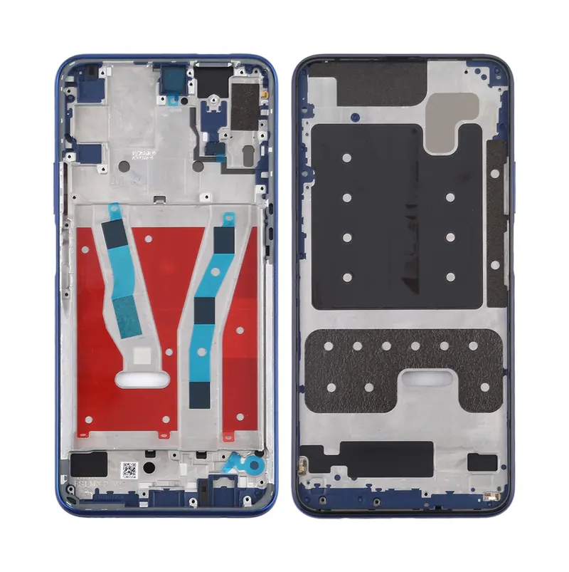 Original Middle Frame Bezel Plate for Huawei Honor 9X(Blue) — image 1