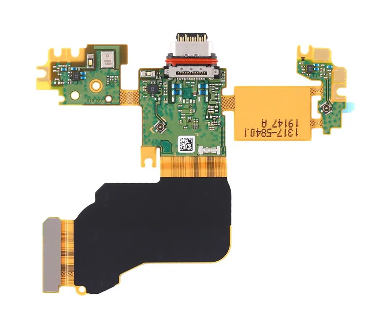 Original Charging Port Flex Cable + Microphone Flex Cable for Sony Xperia 1 — image 1