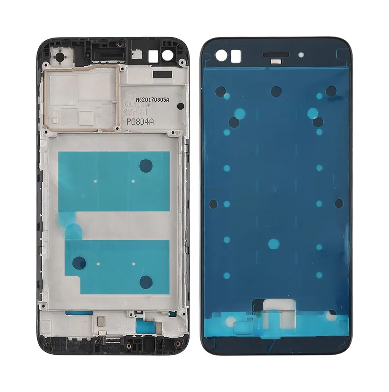 For Huawei Enjoy 7 / P9 Lite Mini / Y6 Pro (2017) Front Housing LCD Frame Bezel Plate(Black) — image 1
