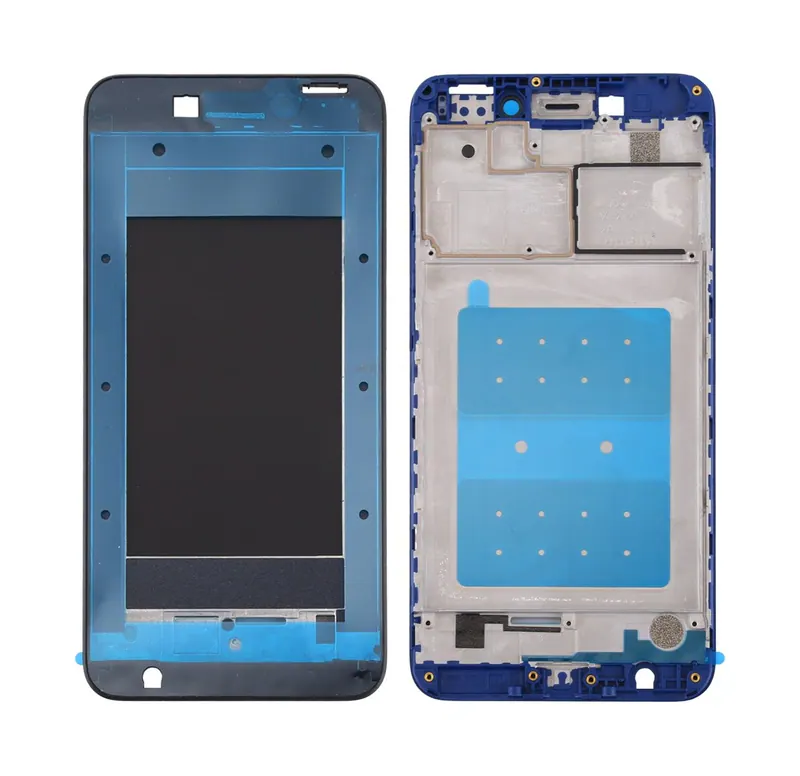 For Huawei Honor V9 Play Front Housing LCD Frame Bezel Plate(Blue) — image 1
