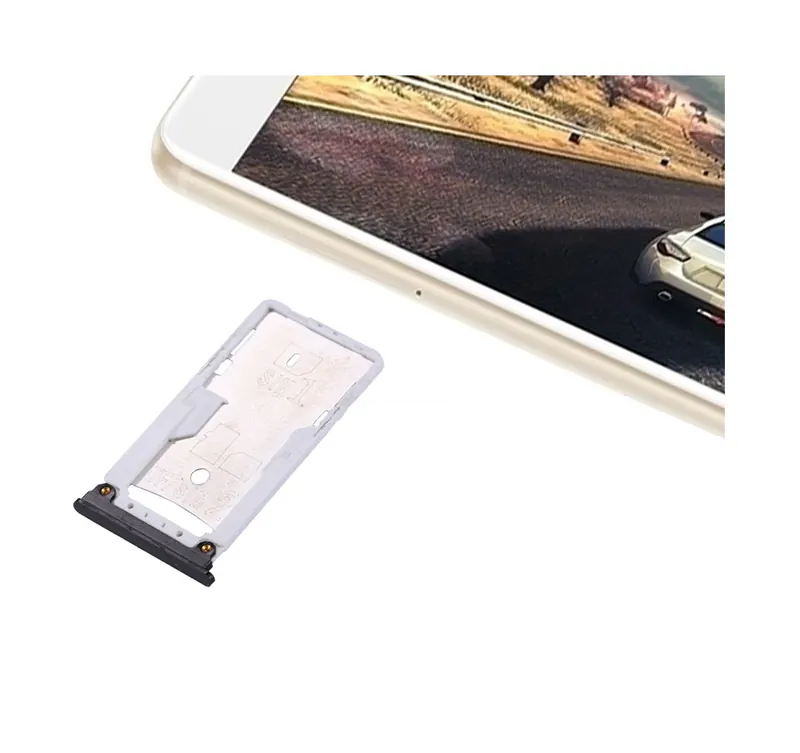 For Xiaomi Mi Max 2 SIM & SIM / TF Card Tray(Black) — image 1