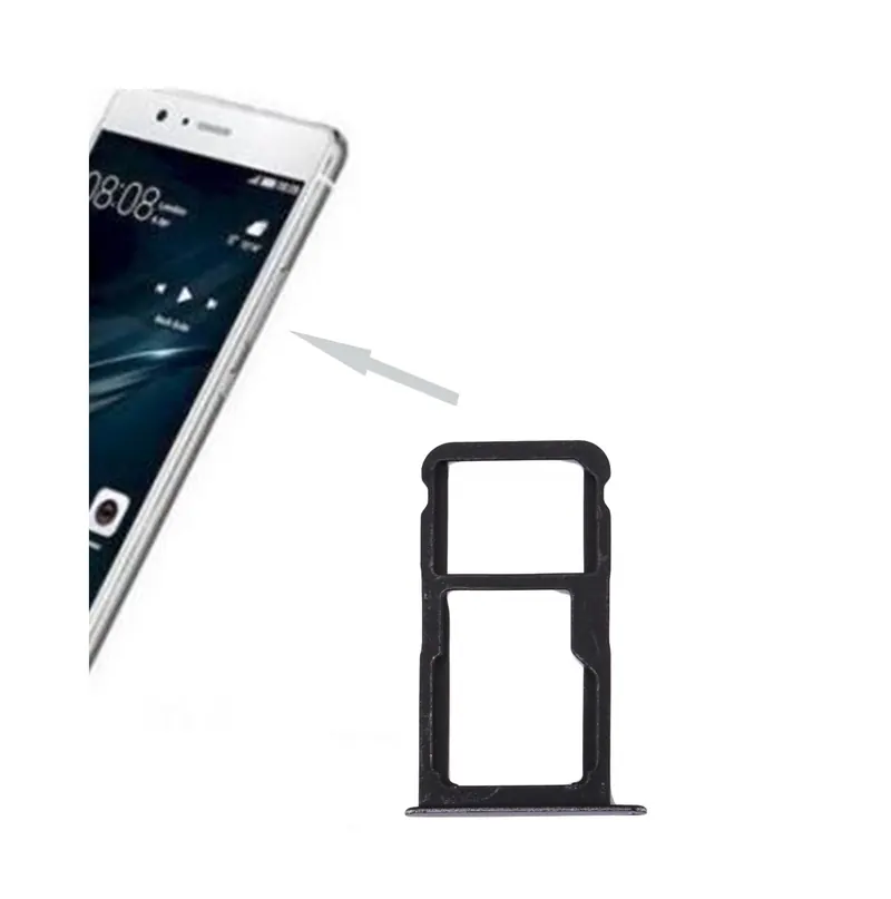 For Huawei P10 Lite SIM Card Tray & SIM / Micro SD Card Tray(Black) — image 1