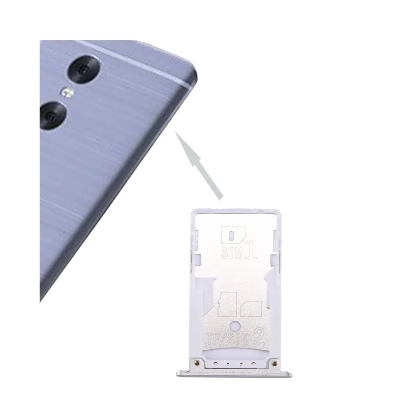 For Xiaomi Redmi Pro SIM & SIM / TF Card Tray(Silver) — image 1