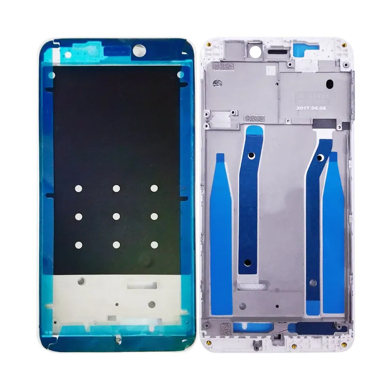 For Xiaomi Redmi 4X Front Housing LCD Frame Bezel(White) — image 1
