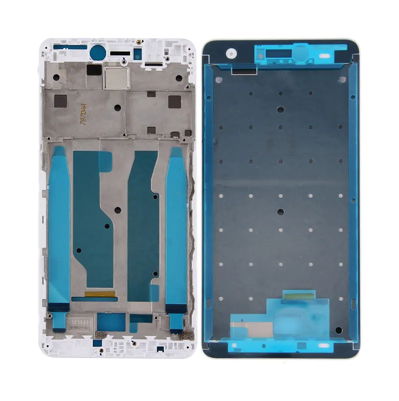 For Xiaomi Redmi Note 4X Front Housing LCD Frame Bezel(White) — image 1
