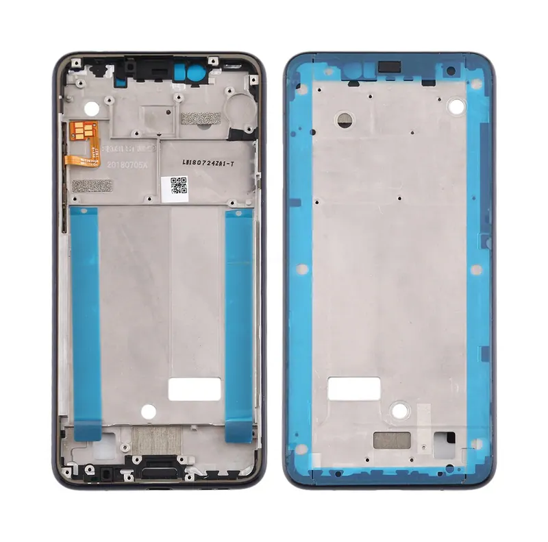 Front Housing LCD Frame Bezel Plate for Nokia 5.1 Plus(X5) TA-1102 TA-1105 TA-1108 TA-1109 TA-1112 TA-1120 TA-1199(Black) — image 1