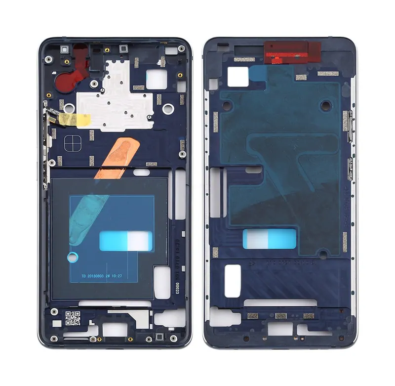 Front Housing LCD Frame Bezel Plate for Nokia 9 PureView (Blue) — image 1