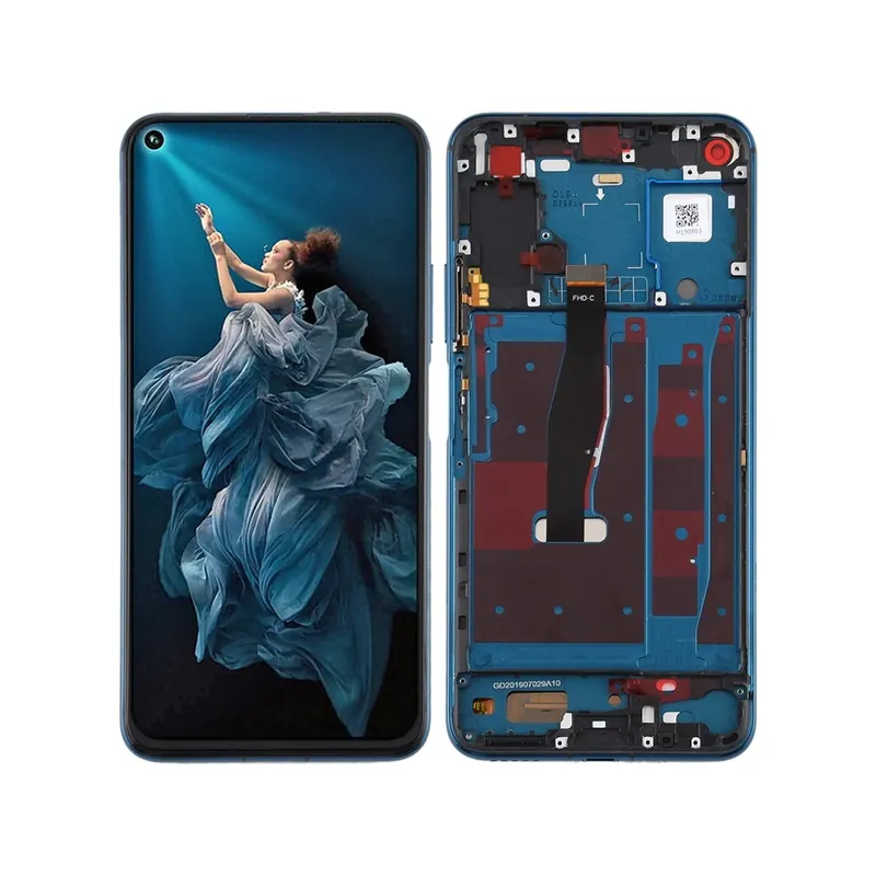 OEM LCD Screen for Huawei Honor 20 Pro Digitizer Full Assembly with Frame(Blue) — image 1