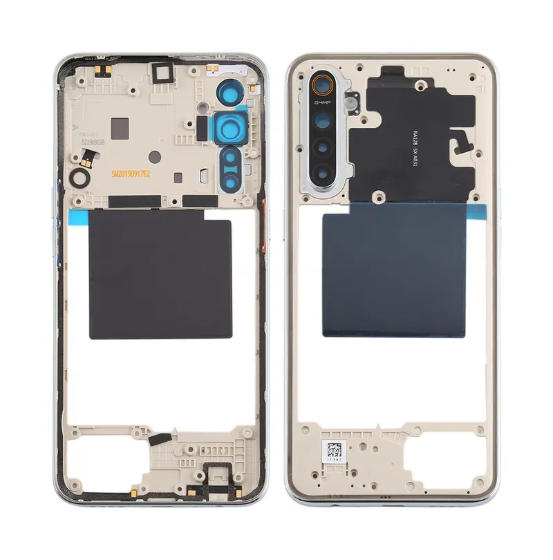 For OPPO Realme X2 Original Middle Frame Bezel Plate (White) — image 1
