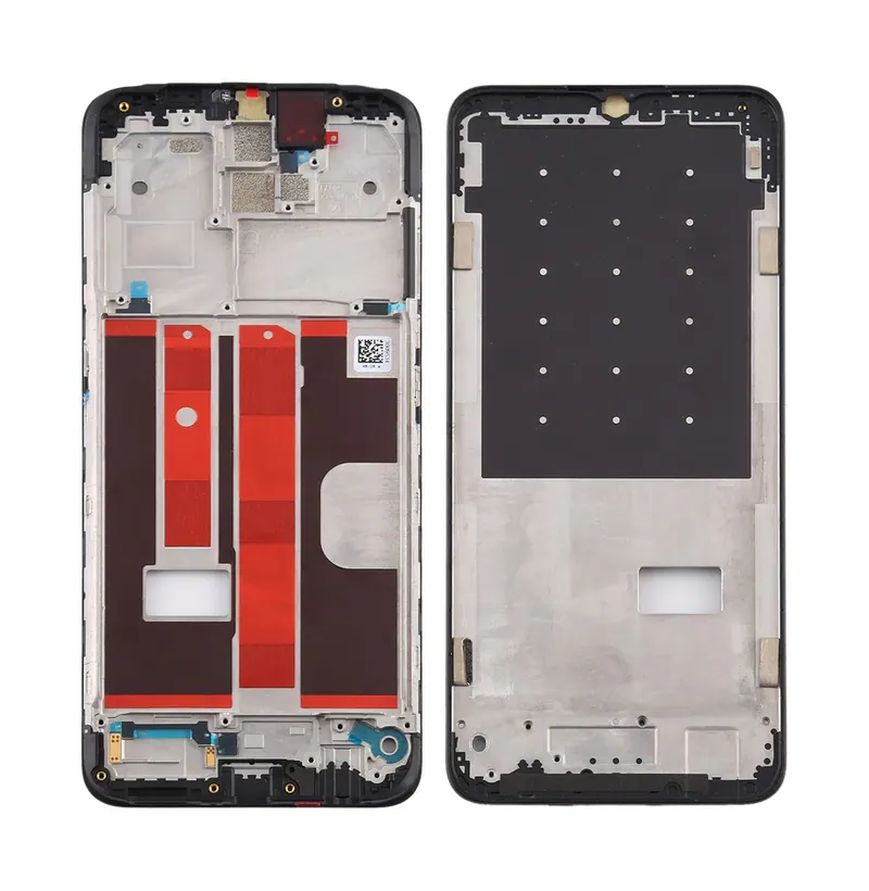 For OPPO A11 Front Housing LCD Frame Bezel Plate (Black) — image 1