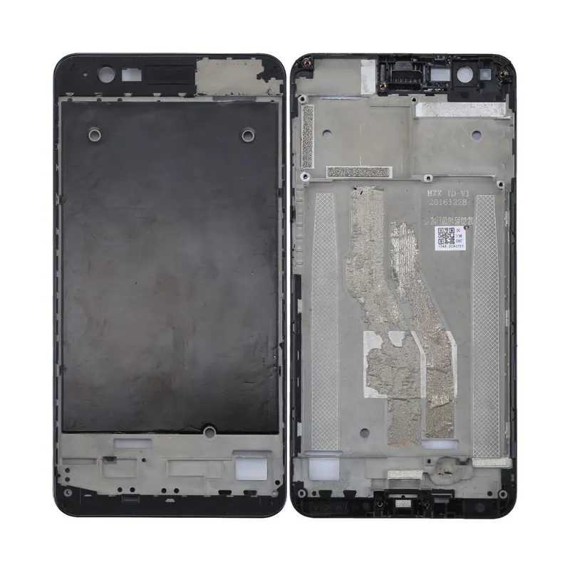LCD Frame Bezel Plate for Asus ZenFone 3 Zoom ZE553KL Front Housing(Black) — image 1