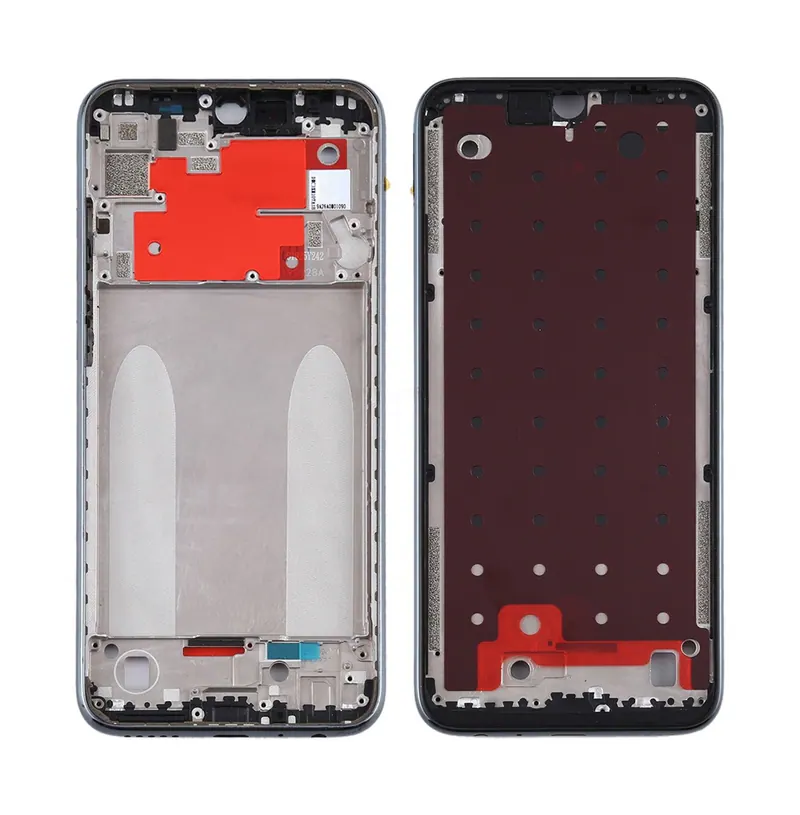 Original Middle Frame Bezel Plate for Xiaomi Redmi Note 8T (Black) — image 1