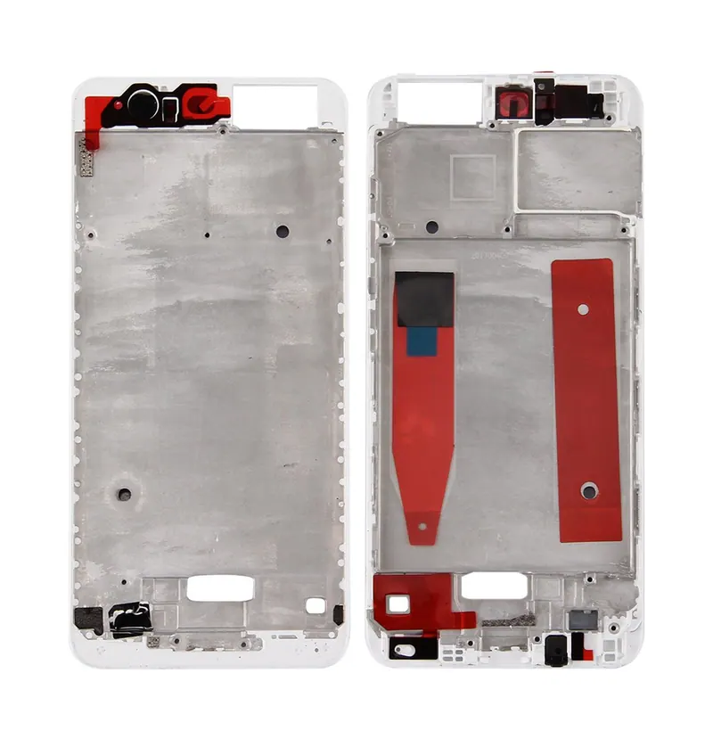 For Huawei P10 Front Housing LCD Frame Bezel Plate(White) — image 1