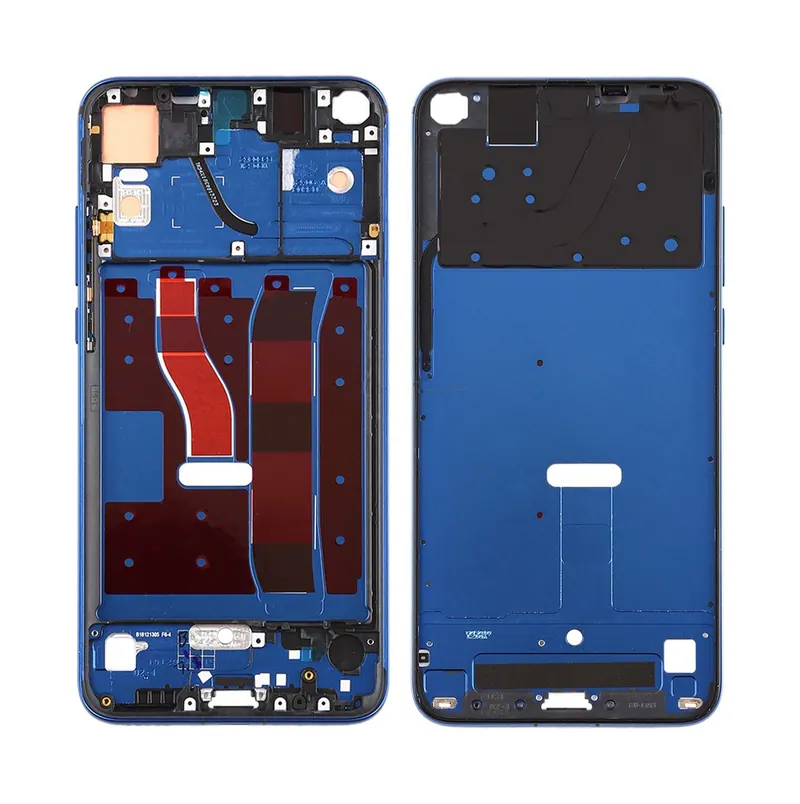 Front Housing LCD Frame Bezel Plate with Side Keys for Huawei Honor V20 (Honor View 20)(Blue) — image 1