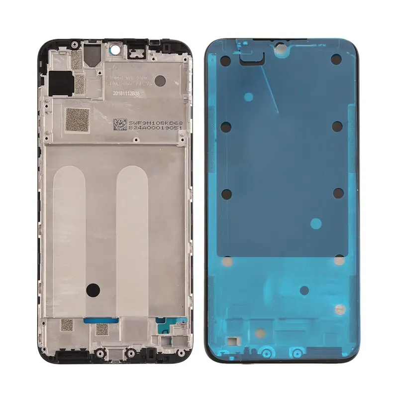 Middle Frame Bezel Plate for Xiaomi Mi Play(Black) — image 1