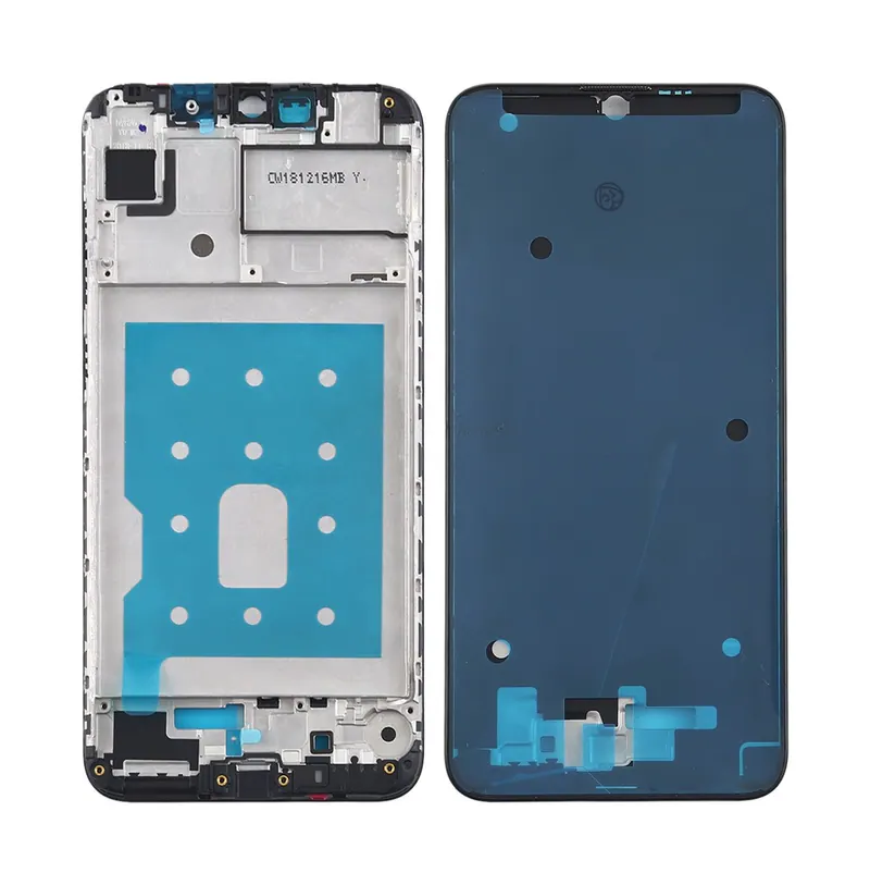 Front Housing LCD Frame Bezel Plate for Huawei Y7 (2019)(Black) — image 1