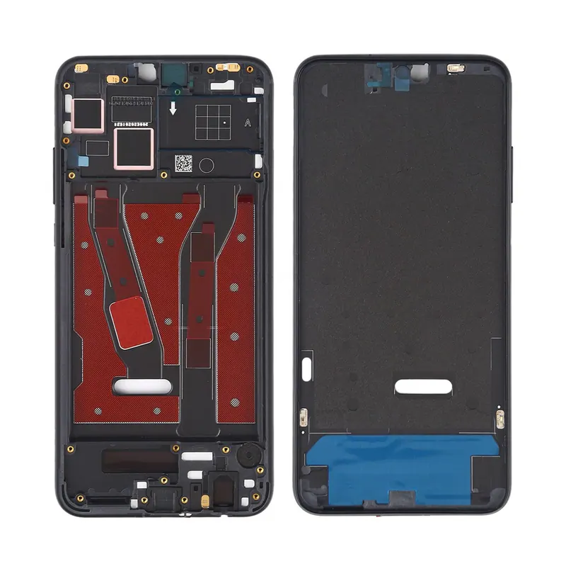 Front Housing LCD Frame Bezel Plate for Huawei Honor 8X(Black) — image 1