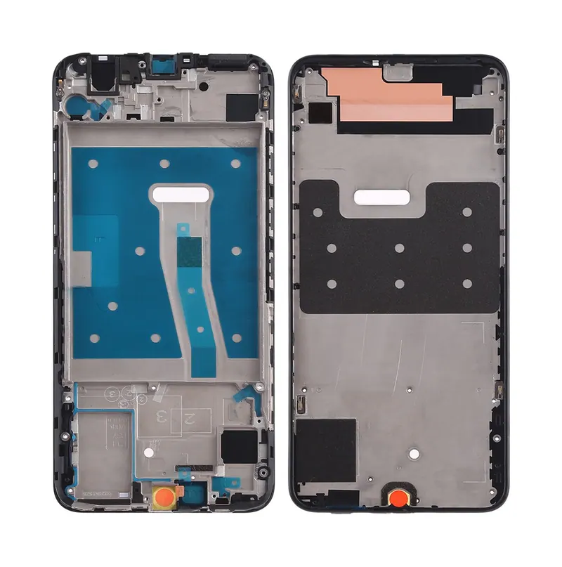 Front Housing LCD Frame Bezel Plate for Huawei P Smart+ (2019)(Black) — image 1