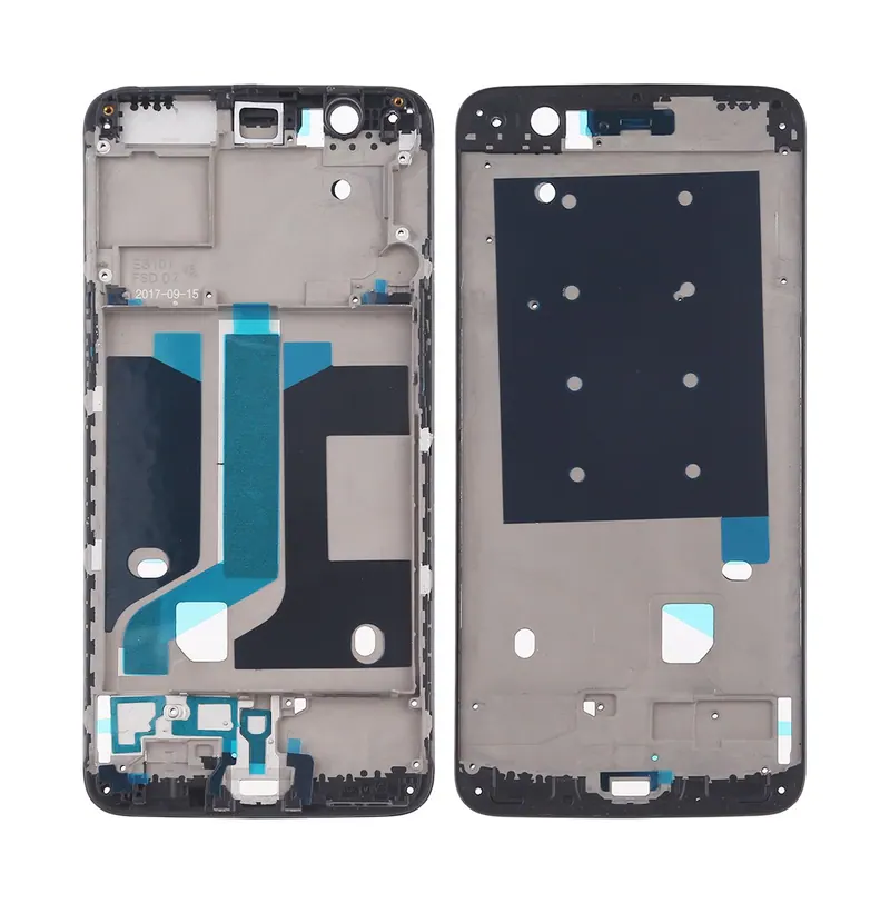 For OnePlus 5 Front Housing LCD Frame Bezel Plate (Black) — image 1