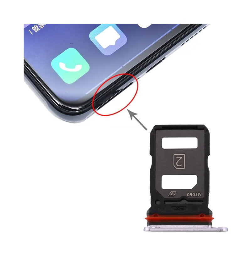 For vivo X30 SIM Card Tray + SIM Card Tray (Silver) — image 1