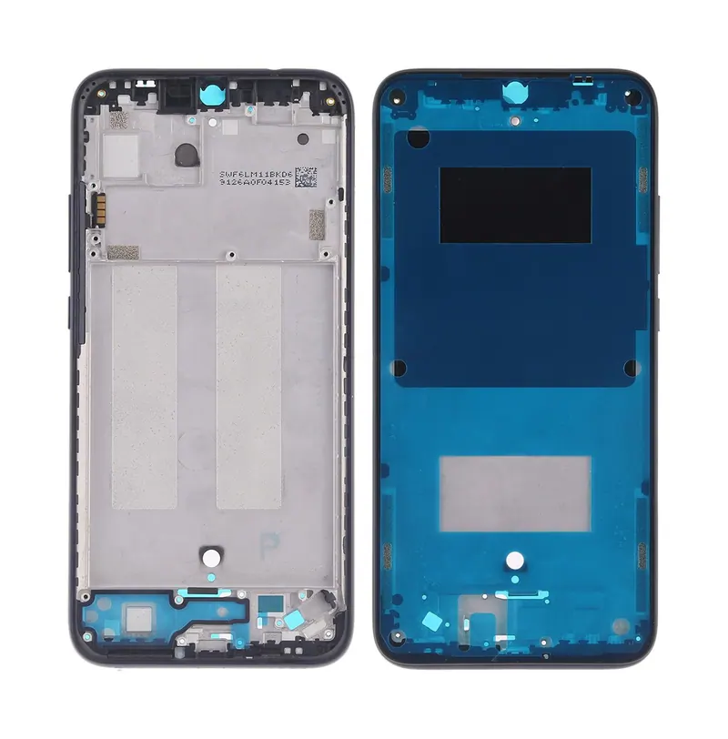 Middle Frame Bezel Plate with Side Keys for Xiaomi Redmi 7(Black) — image 1