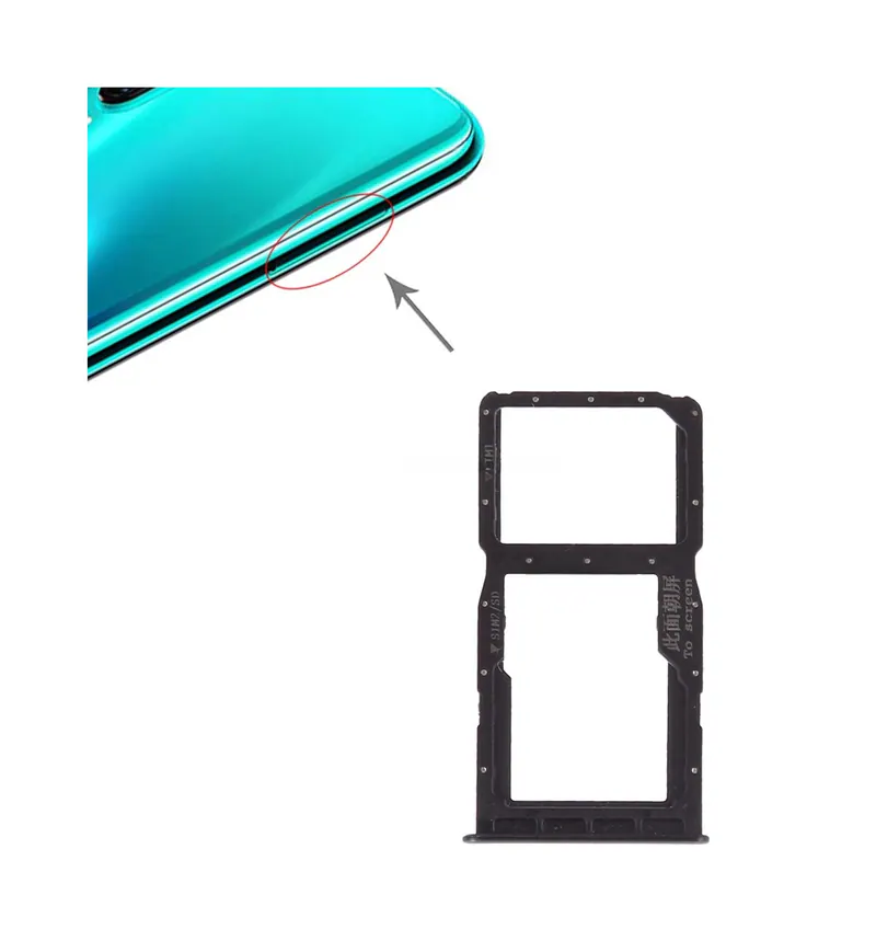 SIM Card Tray + SIM Card Tray / Micro SD Card for Huawei P30 Lite(Grey) — image 1