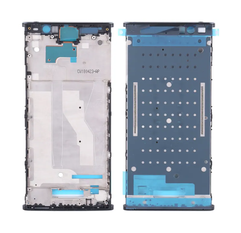 Front Housing LCD Frame Bezel for Sony Xperia XA2 Plus(Black) — image 1